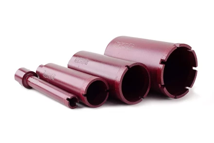 Сегментная алмазная коронка MESSER REDLINE по граниту диаметр 18 мм длина 100 мм купить в Новом Уренгое