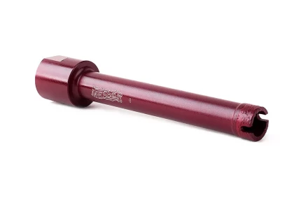 Сегментная алмазная коронка MESSER REDLINE по граниту диаметр 18 мм длина 100 мм купить в Новом Уренгое