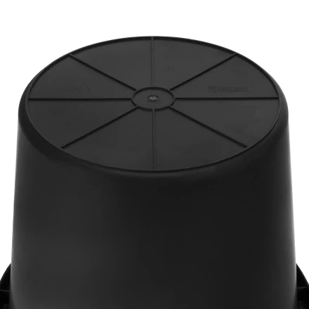 Ведро строительное пластмассовое Сибртех 81480, 20 л, высокопрочное с носиком купить в Новом Уренгое