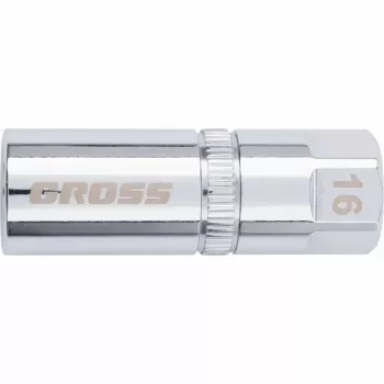 Головка торцевая свечная, магнитная,12-гранная, 16 мм, под квадрат 1/2&quot; GROSS 13188 купить в Новом Уренгое