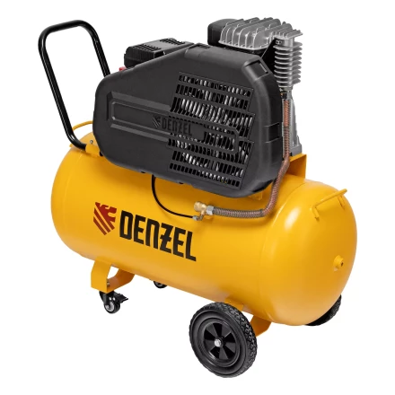 Компрессор воздушный рем. привод Denzel BCI 2200/100, 2,2 кВт, 100 литров, 420 л/мин купить в Новом Уренгое