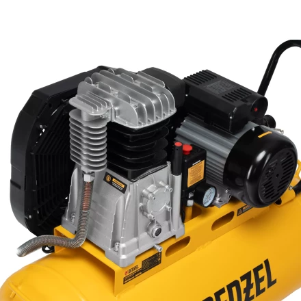 Компрессор воздушный рем. привод Denzel BCI 2200/100, 2,2 кВт, 100 литров, 420 л/мин купить в Новом Уренгое