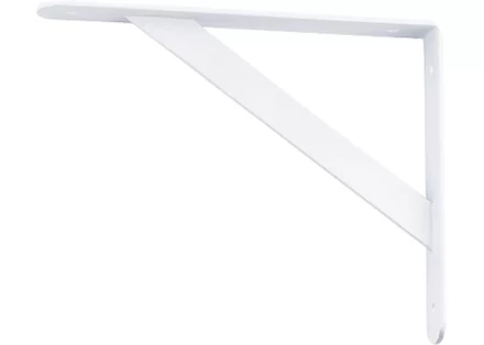 Кронштейн усиленный 500х350х30х4 мм белый СИБРТЕХ 94048 купить в Новом Уренгое