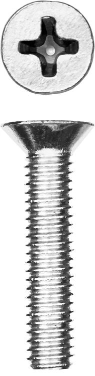 Винт DIN 965, M4 x 20 мм, 17 шт, кл. пр. 4.8, оцинкованный, ЗУБР 303116-04-020 купить в Новом Уренгое
