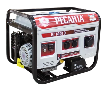 Бензогенератор  Ресанта БГ 8000 Э купить в Новом Уренгое