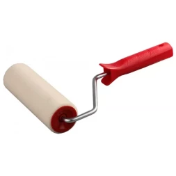 Валик ЗУБР &quot;ЭКСПЕТ&quot; &quot;ВЕЛЮР&quot;, 100% шерсть, ворс 4мм, ручка 8мм, d=48/250мм 03533-25