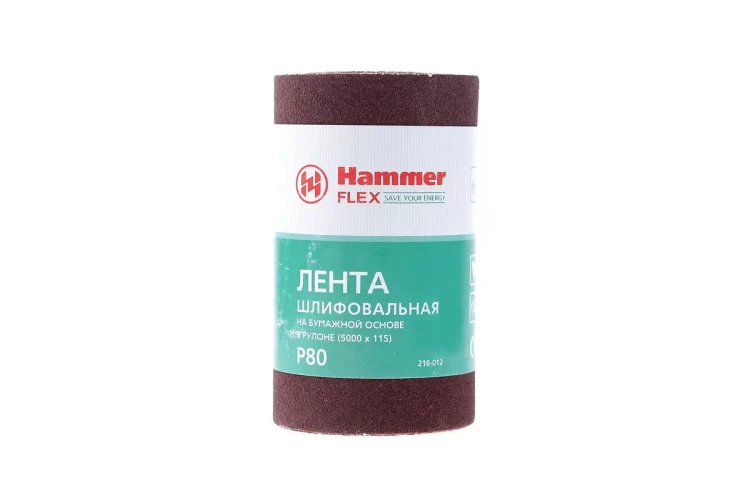 Лента шлифовальная в рулоне HAMMER Flex  216-012 купить в Новом Уренгое