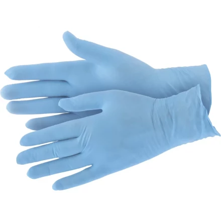 Перчатки хозяйственные нитриловые 100 штук L Elfe 67899 купить в Новом Уренгое