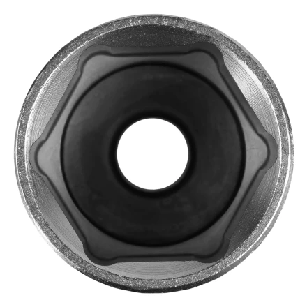 Головка торцевая удлиненная, 30 мм, шестигранная, CrV, под квадрат 1/2 Stels 13885 купить в Новом Уренгое