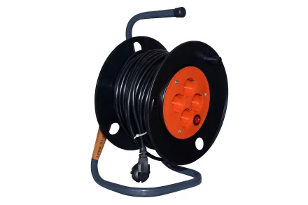 Удлинитель электрический силовой катушка 40м 4 роз ЭНКОР 1/2 69603 купить в Новом Уренгое