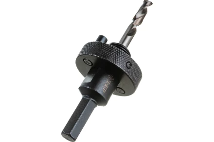 Державка 32-152 мм для биметаллических коронок быстросъемная пружинный фиксатор ЗУБР 29534 купить в Новом Уренгое