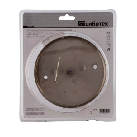 Сверло по керамической плитке и стеклу Сибртех 72737, 140 х 55 мм, шестигранный хвостовик, с центрующим сверлом купить в Новом Уренгое