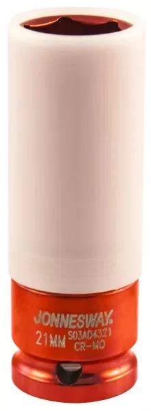 Головка ударная шестигранная 1/2" М21  для л/с дисков S03АD4321 Jonnesway 99429 купить в Новом Уренгое
