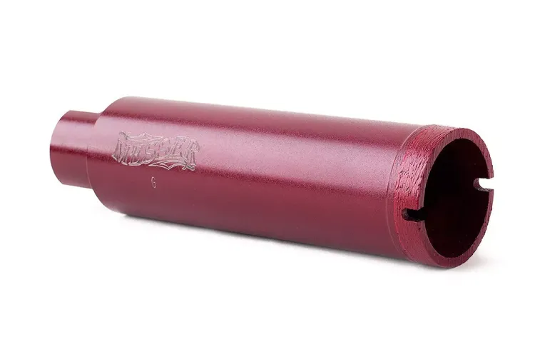 Сегментная алмазная коронка MESSER REDLINE по граниту диаметр 20 мм длина 100 мм купить в Новом Уренгое