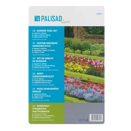 Набор садового инструмента с секатором Palisad 629018, алюминиевый цельнолитой, 3 предмета, LUXE купить в Новом Уренгое