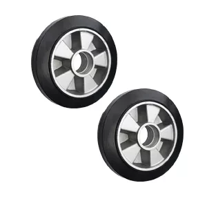 Колесо резиновое 180х50 мм без подшипника для тележек гидравлических BF/BF-III/DF-III/RHP/AC/DF/CW2 1000300 купить в Новом Уренгое