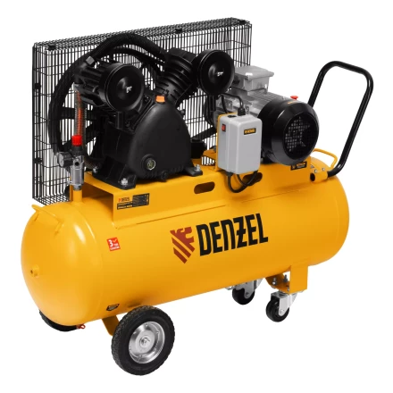 Компрессор воздушный рем. привод Denzel BCV 4000-T/100, 4,0 кВт, 100 литров, 690 л/мин купить в Новом Уренгое