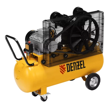 Компрессор воздушный рем. привод Denzel BCV 4000-T/100, 4,0 кВт, 100 литров, 690 л/мин купить в Новом Уренгое