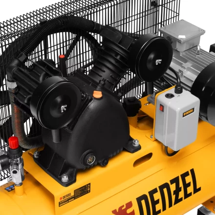 Компрессор воздушный рем. привод Denzel BCV 4000-T/100, 4,0 кВт, 100 литров, 690 л/мин купить в Новом Уренгое