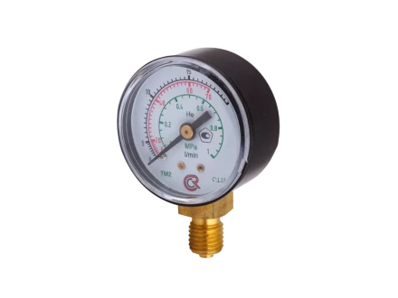 Манометр ТМ-210Р  0-70/20L/min 1,0MPa  M12х1,5 2,5 He  Сварог купить в Новом Уренгое