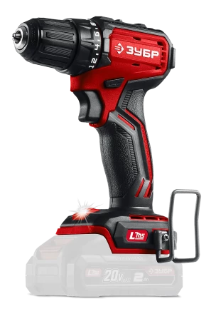 ЗУБР 20 В, 45 Нм, без АКБ (LMS), бесщеточная дрель-шуруповерт (ДБ-45) купить в Новом Уренгое