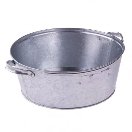 Таз оцинкованный 13 литров Россия 67585 купить в Новом Уренгое