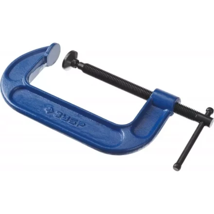 Струбцина  ЗУБР &quot;ПРОФЕССИОНАЛ&quot; тип &quot;G&quot;, корпус - ковкий чугун, 125мм 32245-125_z01 купить в Новом Уренгое