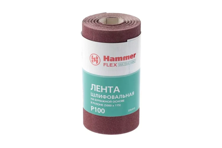 Лента шлифовальная в рулоне HAMMER Flex  216-013 купить в Новом Уренгое