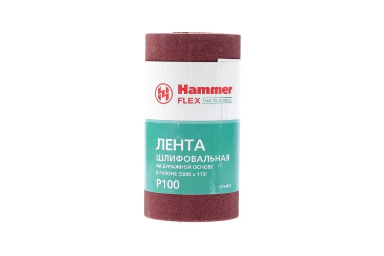 Лента шлифовальная в рулоне HAMMER Flex  216-013 купить в Новом Уренгое