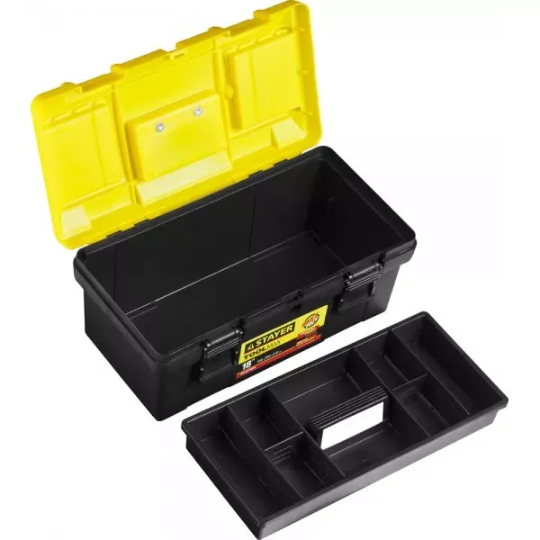 Ящик для инструмента "TOOLMAX-19" пластиковый, STAYER 2-38015-19_z01 купить в Новом Уренгое