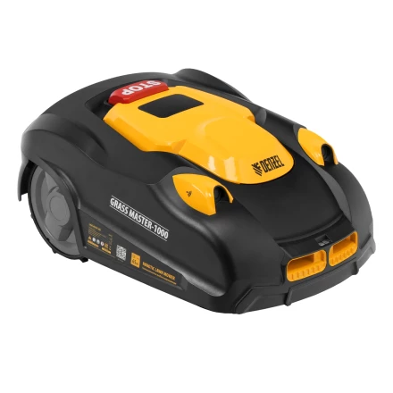 Робот-газонокосилка Grass Master 1000, ультразвуковой датчик, 3 Ач, LCD дисплей, Wi-Fi // Denzel купить в Новом Уренгое