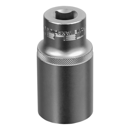 Головка торцевая удлиненная, 32 мм, шестигранная, CrV, под квадрат 1/2 Stels 13886 купить в Новом Уренгое