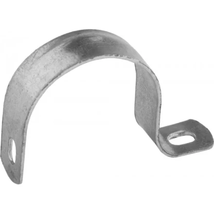 Скобы СВЕТОЗАР металлические D31мм, однолапковые, для крепления металлорукава d=25мм, 50шт 60211-25-50 купить в Новом Уренгое