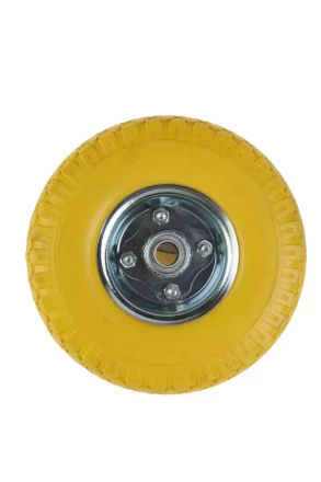 Колесо литое полиуретановое 260 мм PU 1804 с железным ободом (20 мм шариковый подишпник) 1046279 купить в Новом Уренгое