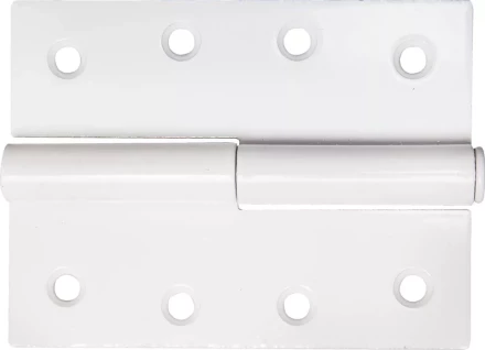 Петля дверная STAYER &quot;MASTER&quot; разъемная, цвет белый, левая, 100мм 37613-100-2L купить в Новом Уренгое