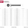 Винт DIN 965, M4 x 30 мм, 13 шт, кл. пр. 4.8, оцинкованный, ЗУБР 303116-04-030 купить в Новом Уренгое