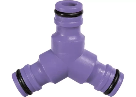 Тройник для разветвления или соединения штуцерный пластмассовый PALISAD 66468 купить в Новом Уренгое