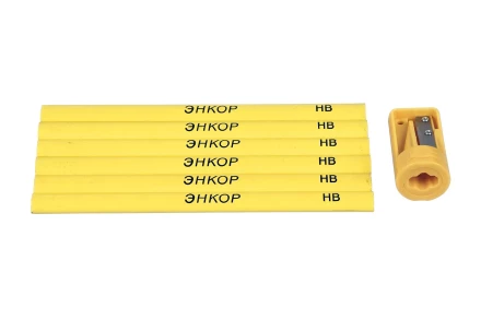 Набор карандашей 6 шт+ точилка Энкор 3684 купить в Новом Уренгое