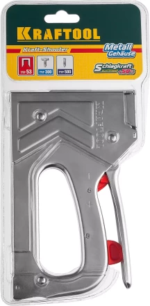 Стальной рессорный степлер 53(6-16мм)/300/500, KRAFTOOL 3180 купить в Новом Уренгое