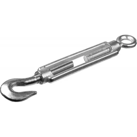Талреп DIN 1480, крюк-кольцо, оцинкованный, М6, 15 шт, STAYER Master 30515-06 30515-06 купить в Новом Уренгое