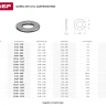 Шайба DIN 125A, 8 мм, 25 шт, оцинкованная, ЗУБР 303806-08 купить в Новом Уренгое