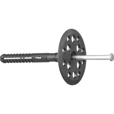 Дюбель ЗУБР &quot;МАСТЕР&quot; для изоляционных материалов полипропиленовый, металлический стержень, 10 x 120 мм, 100 шт 4-301525-10-120_z01 купить в Новом Уренгое