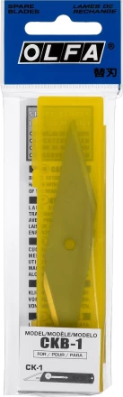 Лезвия OLFA для ножа CK-1, 18(35)х98х1мм, 2шт OL-CKB-1 купить в Новом Уренгое