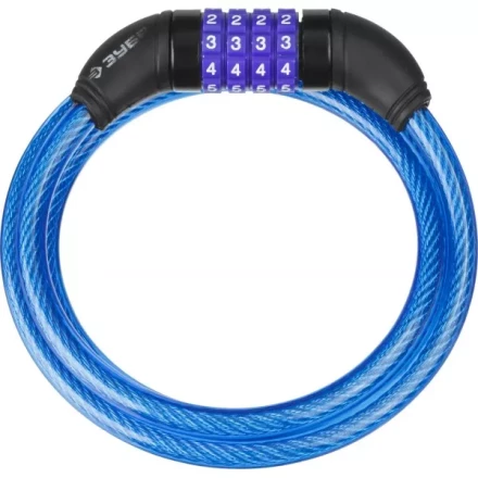 Замок ЗУБР &quot;ПРОФЕССИОНАЛ&quot;, тросовый, кодовый, с изменяемым кодом, длина троса - 1200мм, d 10мм 37262-120 купить в Новом Уренгое