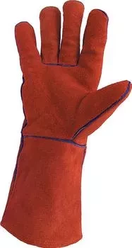 Краги сварщика спилковые пятипалые Трек купить в Новом Уренгое