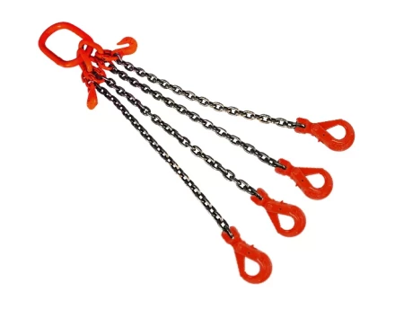 Строп цепной TOR 4СЦ г/п 3,15 т 9,0 м с укорачивающими и самозакрывающимися крюками 1016749 купить в Новом Уренгое