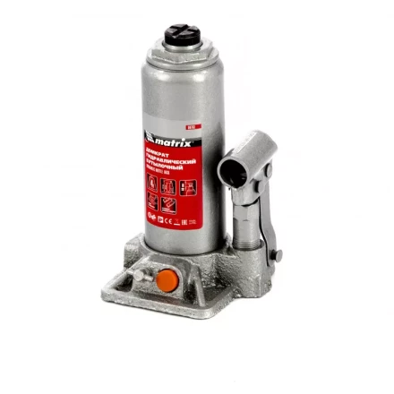 Домкрат гидравлический бутылочный 4 т Matrix 50763 купить в Новом Уренгое
