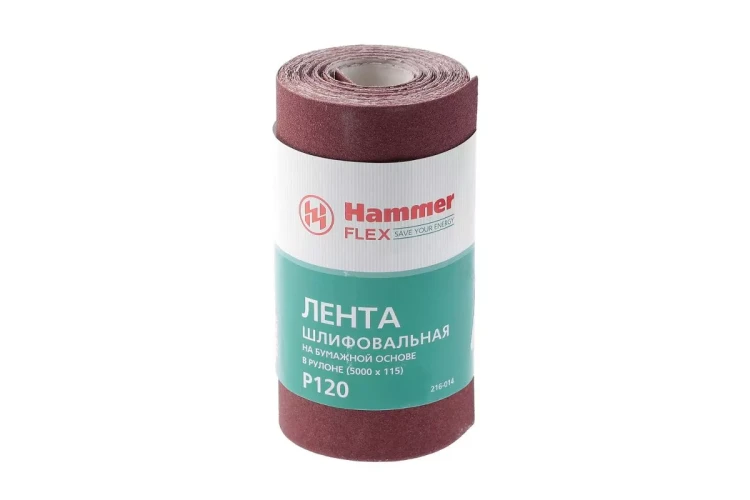 Лента шлифовальная в рулоне HAMMER Flex  216-014 купить в Новом Уренгое