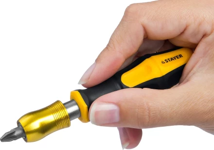 Набор STAYER &quot;MASTER&quot; HERCULES: Отвертки, Cr-V, эргономичная двухкомпонентная рукоятка, 30предм, в боксе 25055-H30 купить в Новом Уренгое