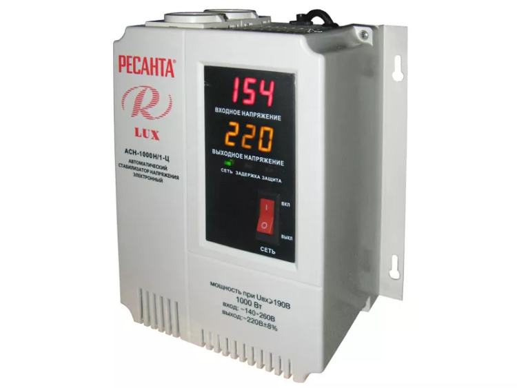 Стабилизатор АСН-1000 Н/1-Ц Ресанта Lux купить в Новом Уренгое